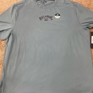 Billabong Men's Blue Swimming Short Sleeve T-Shirt